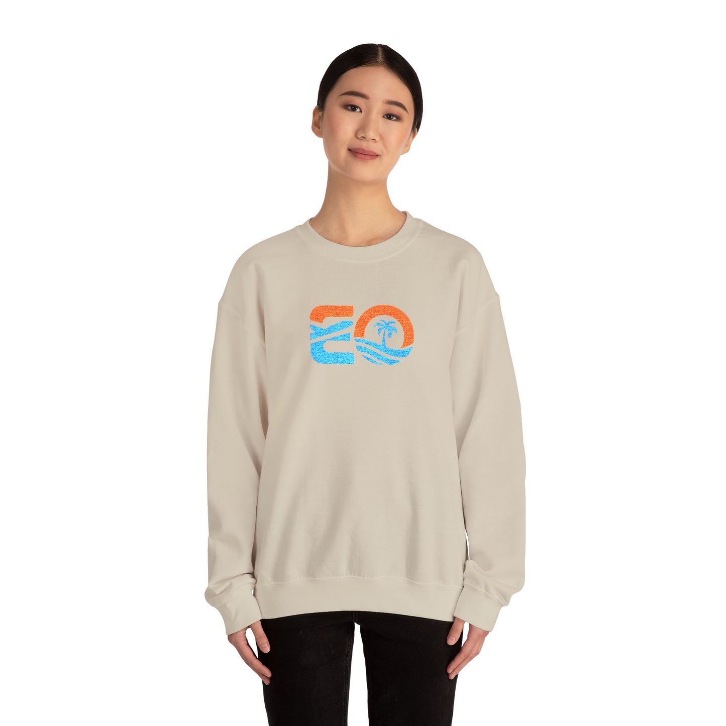 EO Embroidered Unisex Heavy Blend™ Crewneck Sweatshirt