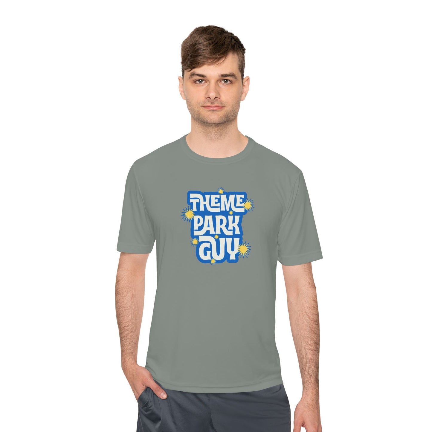 Theme Park Guy Performance Tee Printify