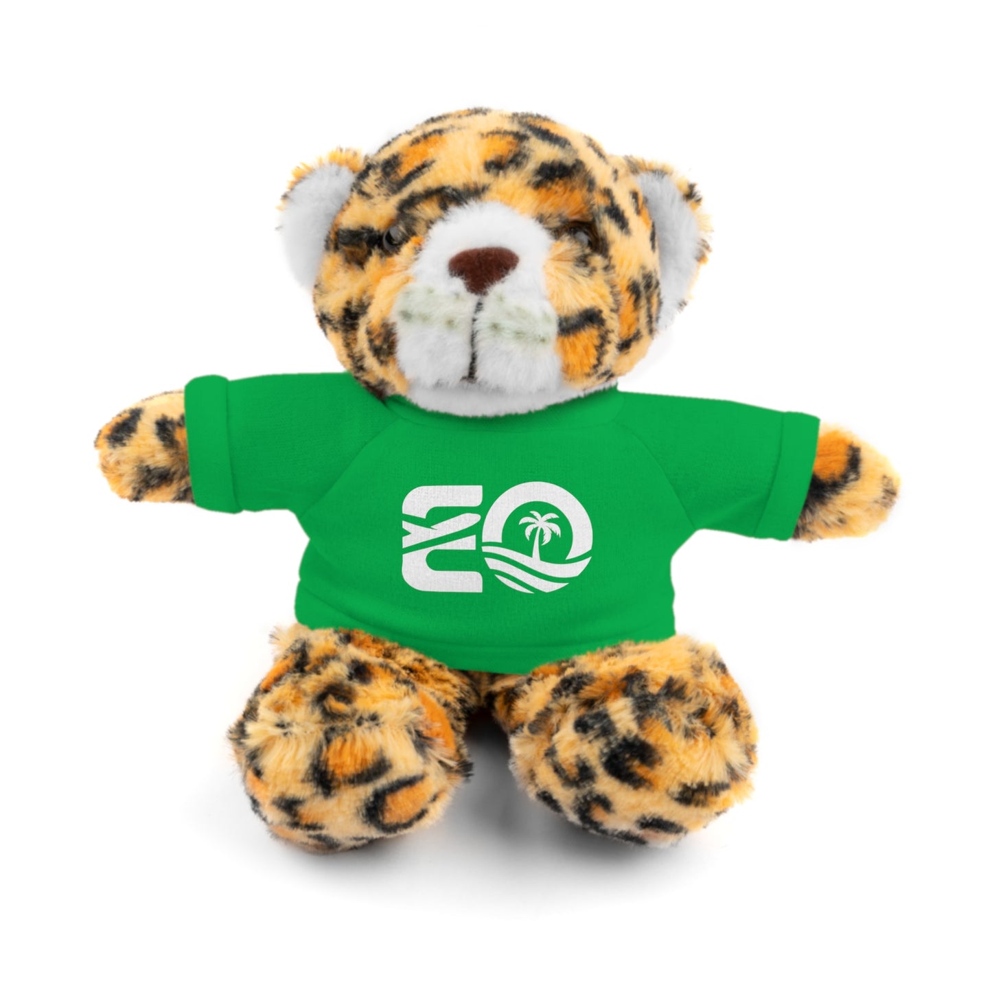 EO White Stuffed Animals with Tee