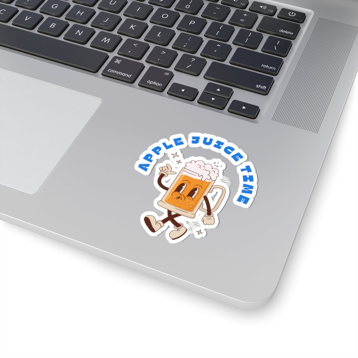 Apple Juice Time Kiss-Cut Stickers Printify