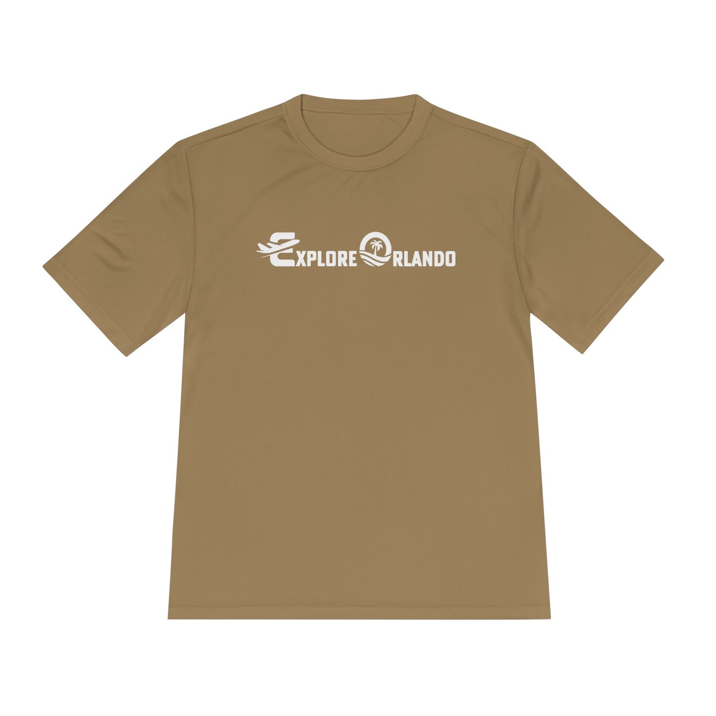 Explore Orlando Performance Tee - White Logo Printify