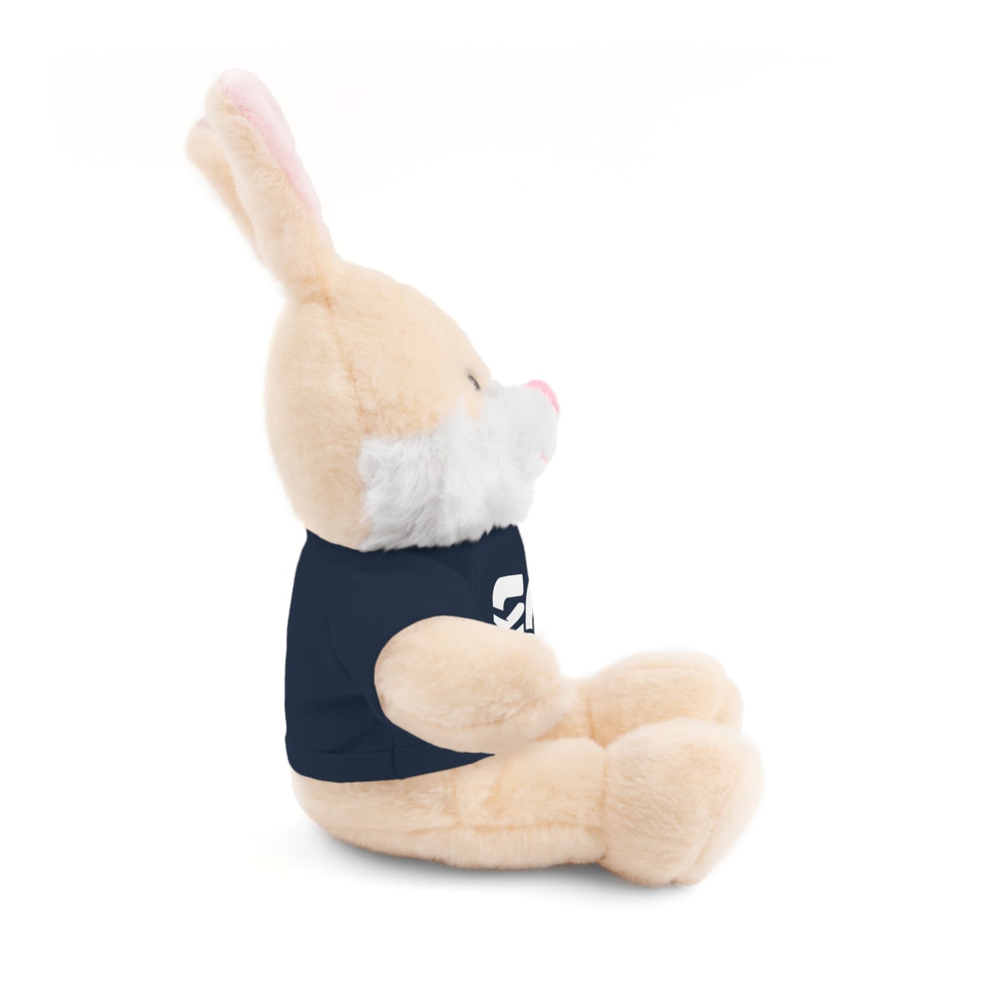 EO White Stuffed Animals with Tee