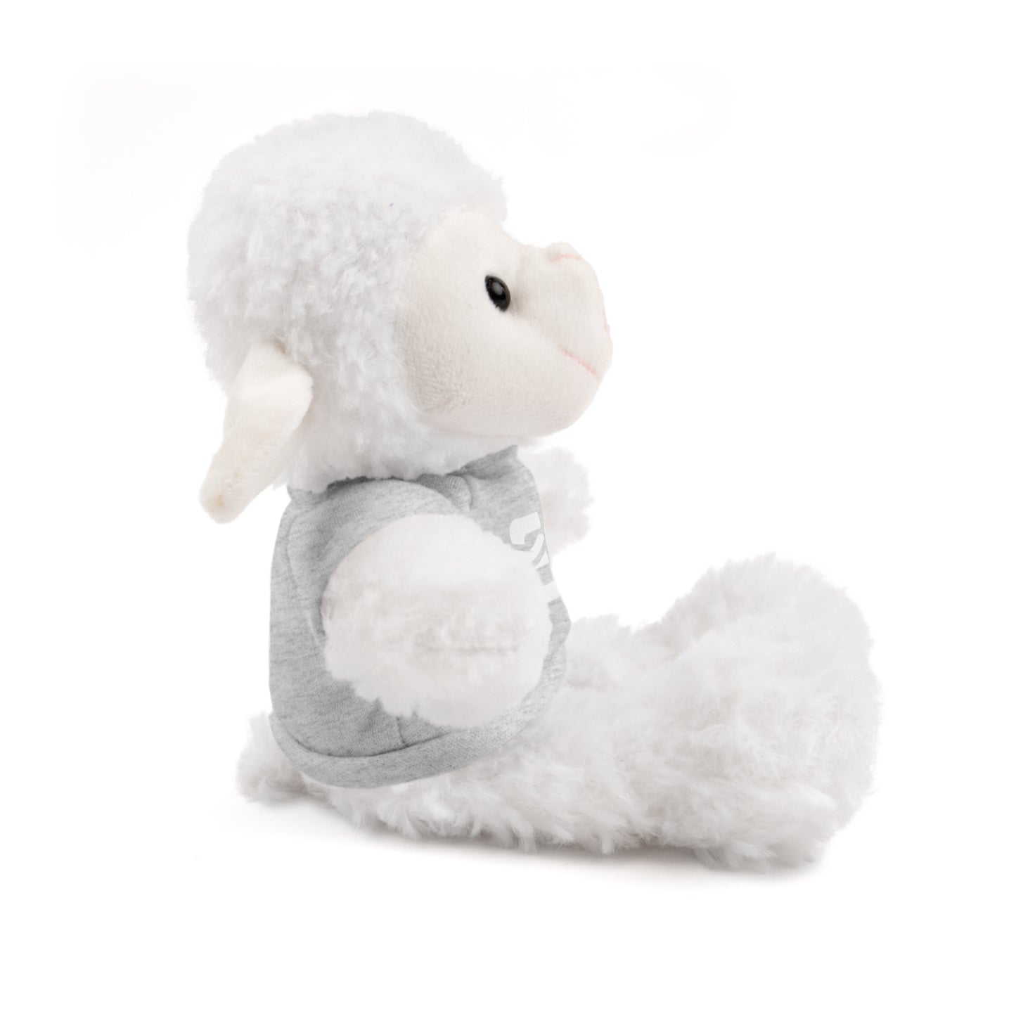 EO White Stuffed Animals with Tee