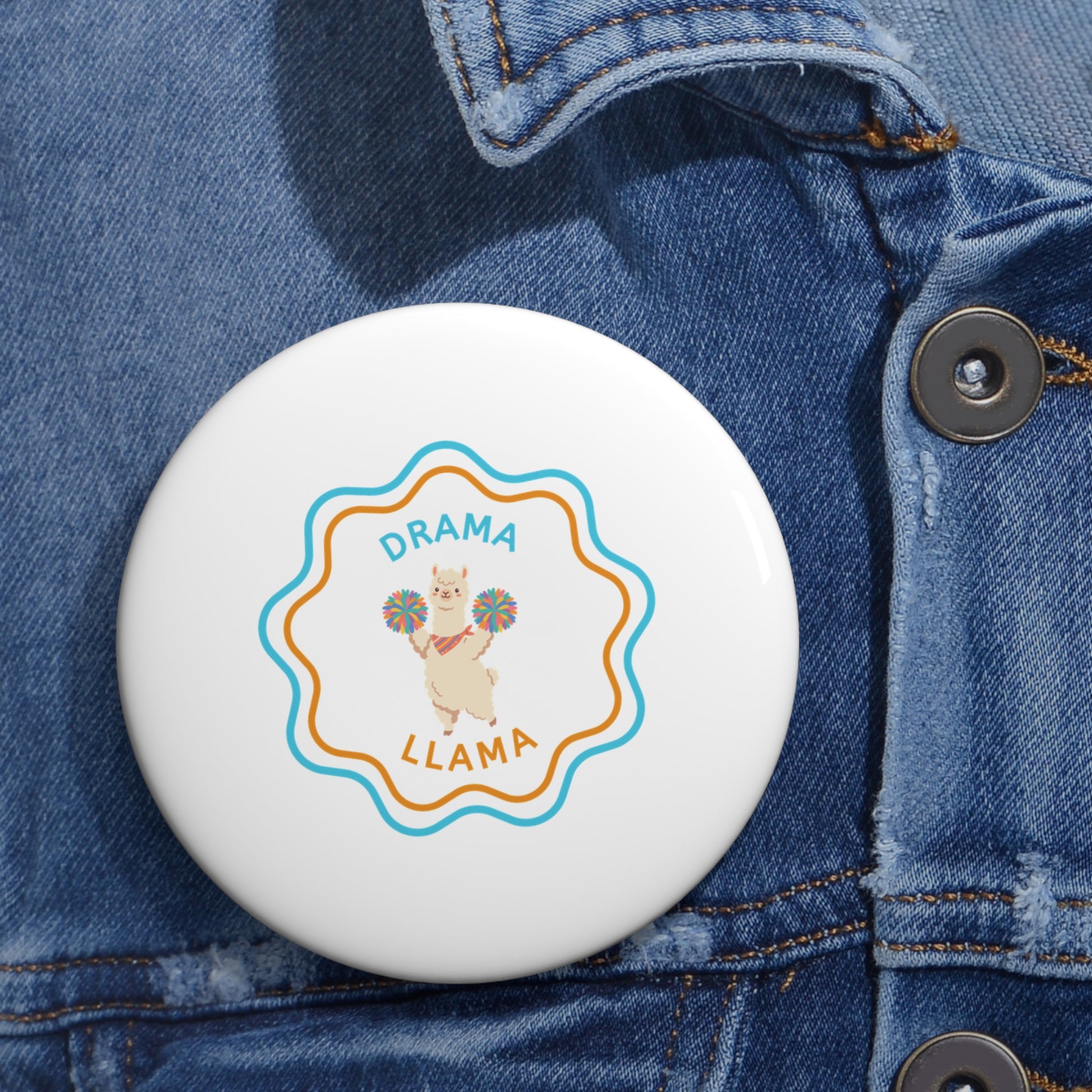 Copy of Drama Llama "V2" EO Pin Printify