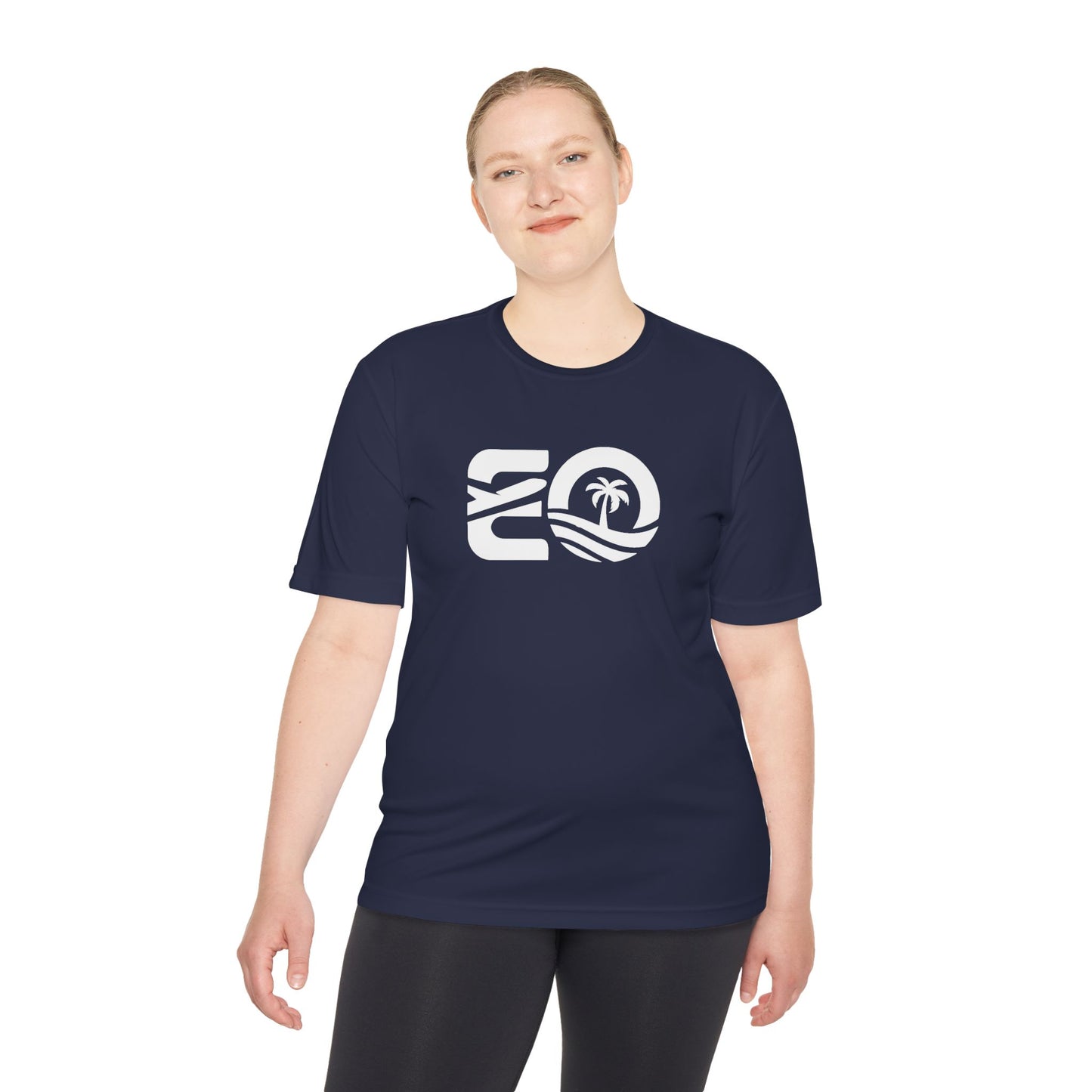 EO Performance Tee - White Logo Printify