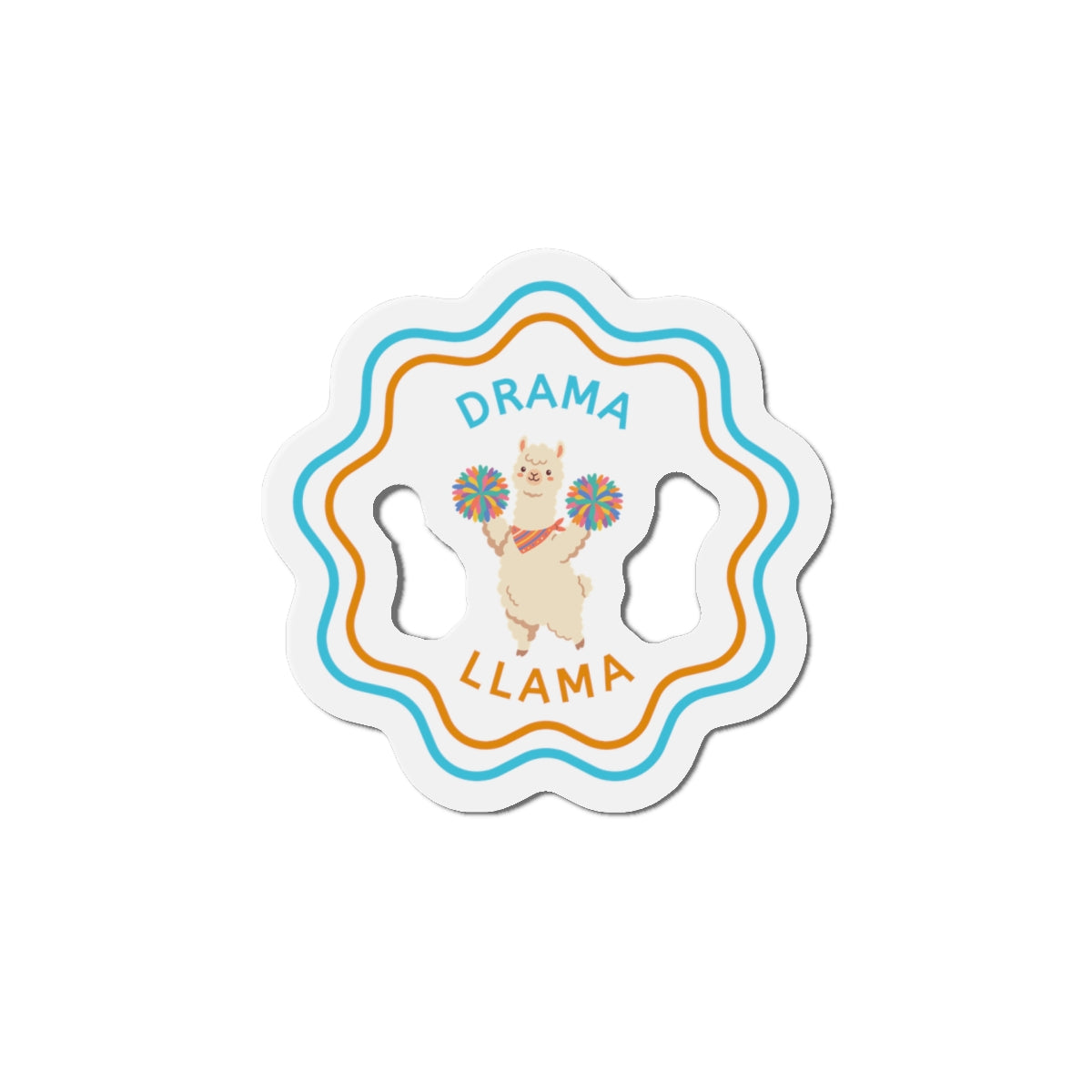 Drama Llama "V3" Magnet Printify