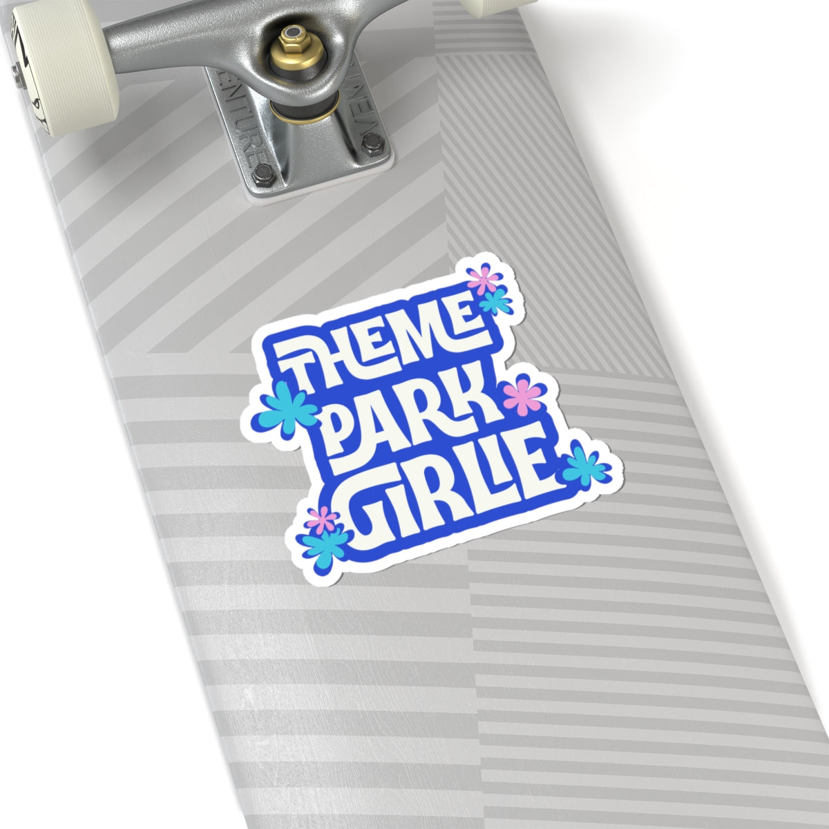 Theme Park Girlie Sticker Printify