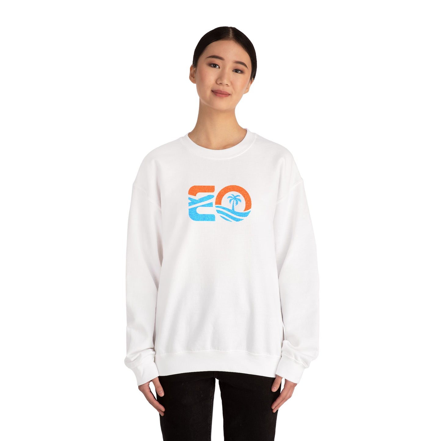 EO Embroidered Unisex Heavy Blend™ Crewneck Sweatshirt