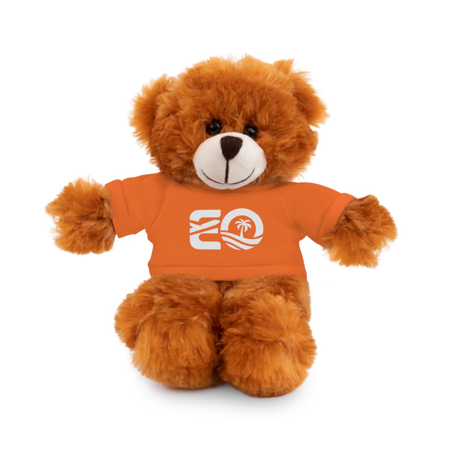 EO White Stuffed Animals with Tee