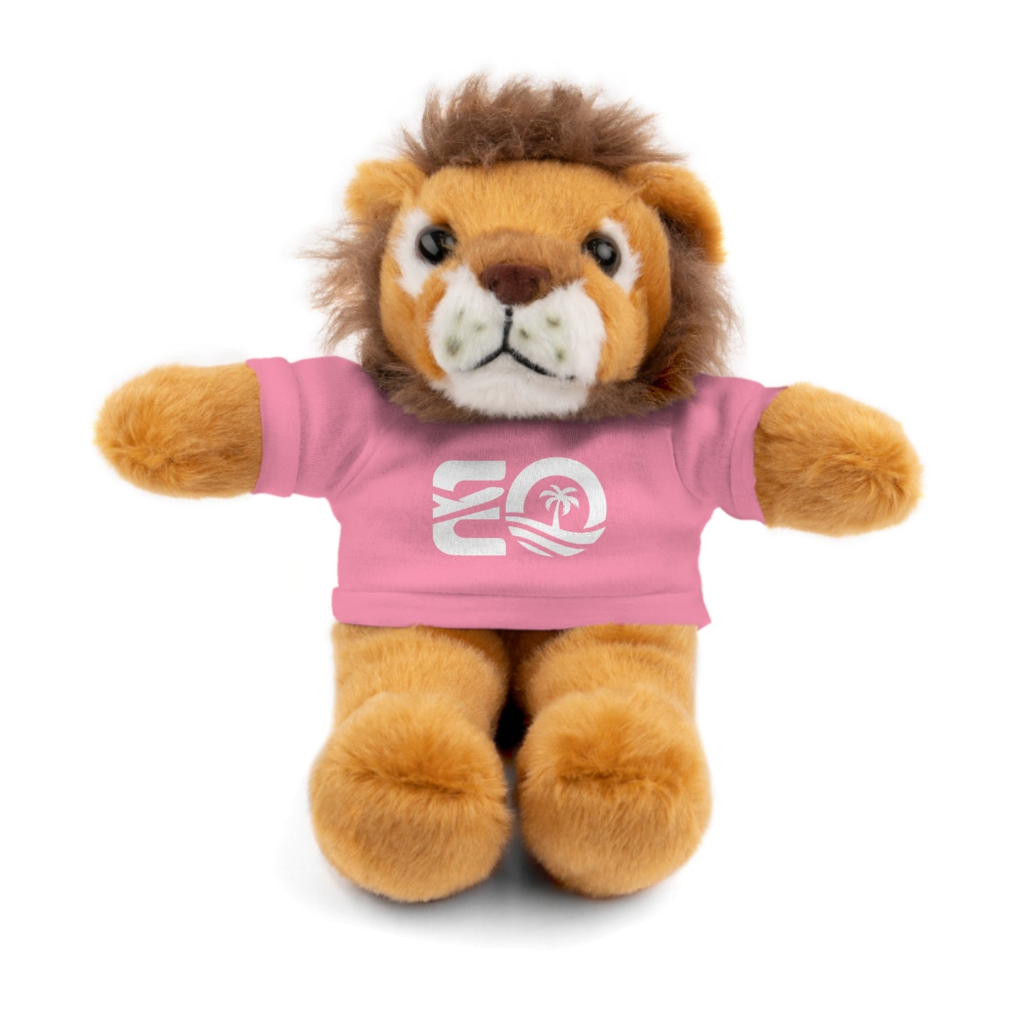 EO White Stuffed Animals with Tee