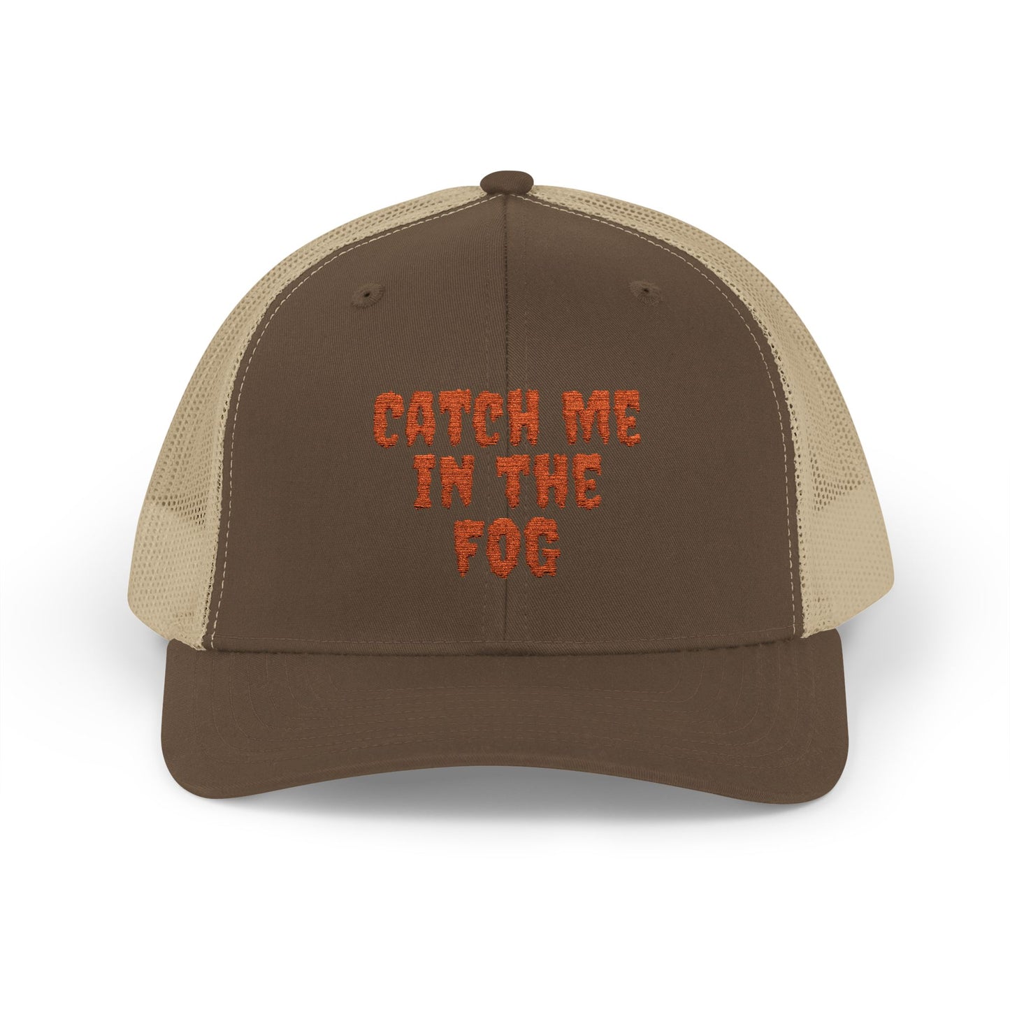 "Catch Me in The Fog" EO Snapback Printify