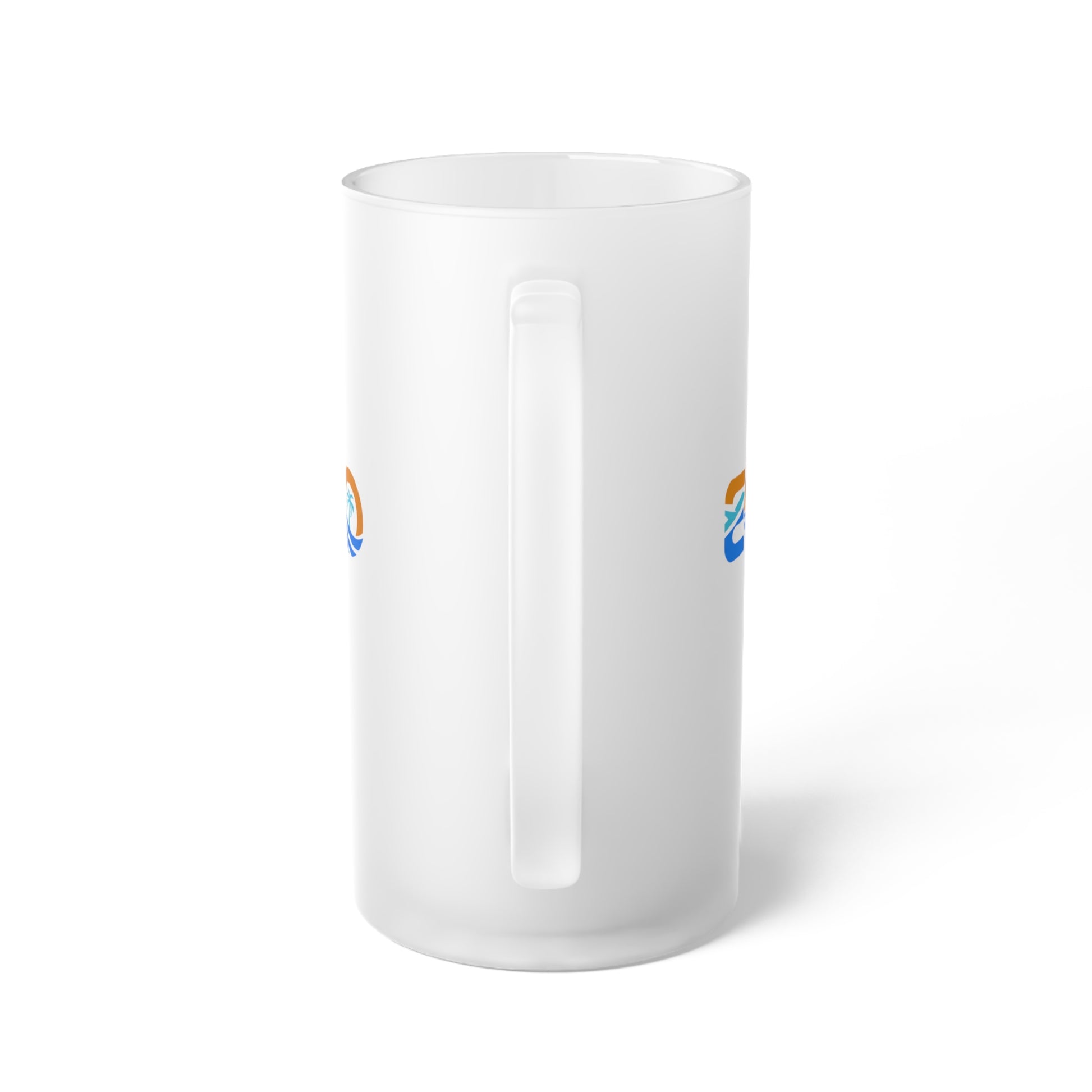 Frosted Glass Beer Mug Printify