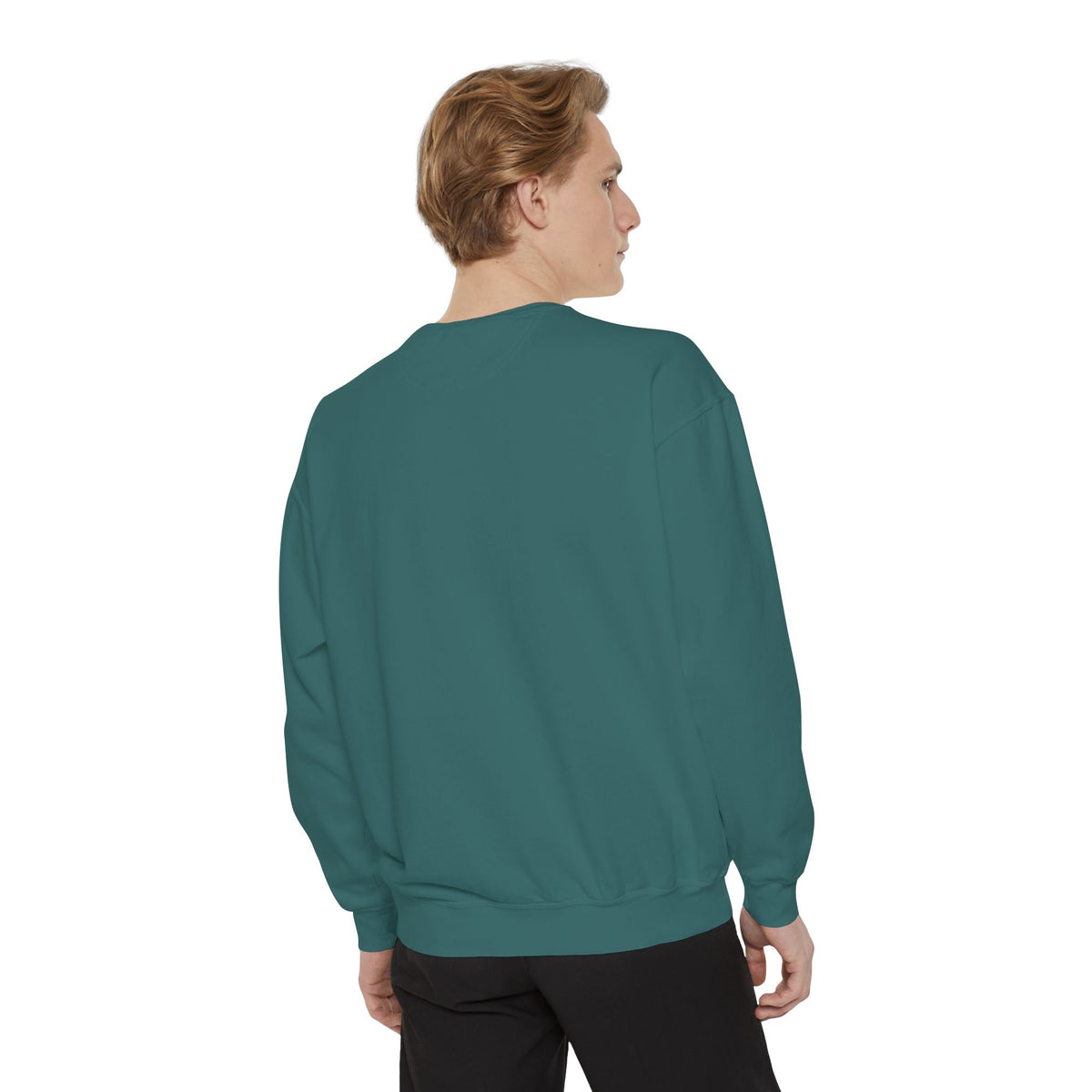 Spooky Girlie Unisex Garment-Dyed Sweatshirt Printify