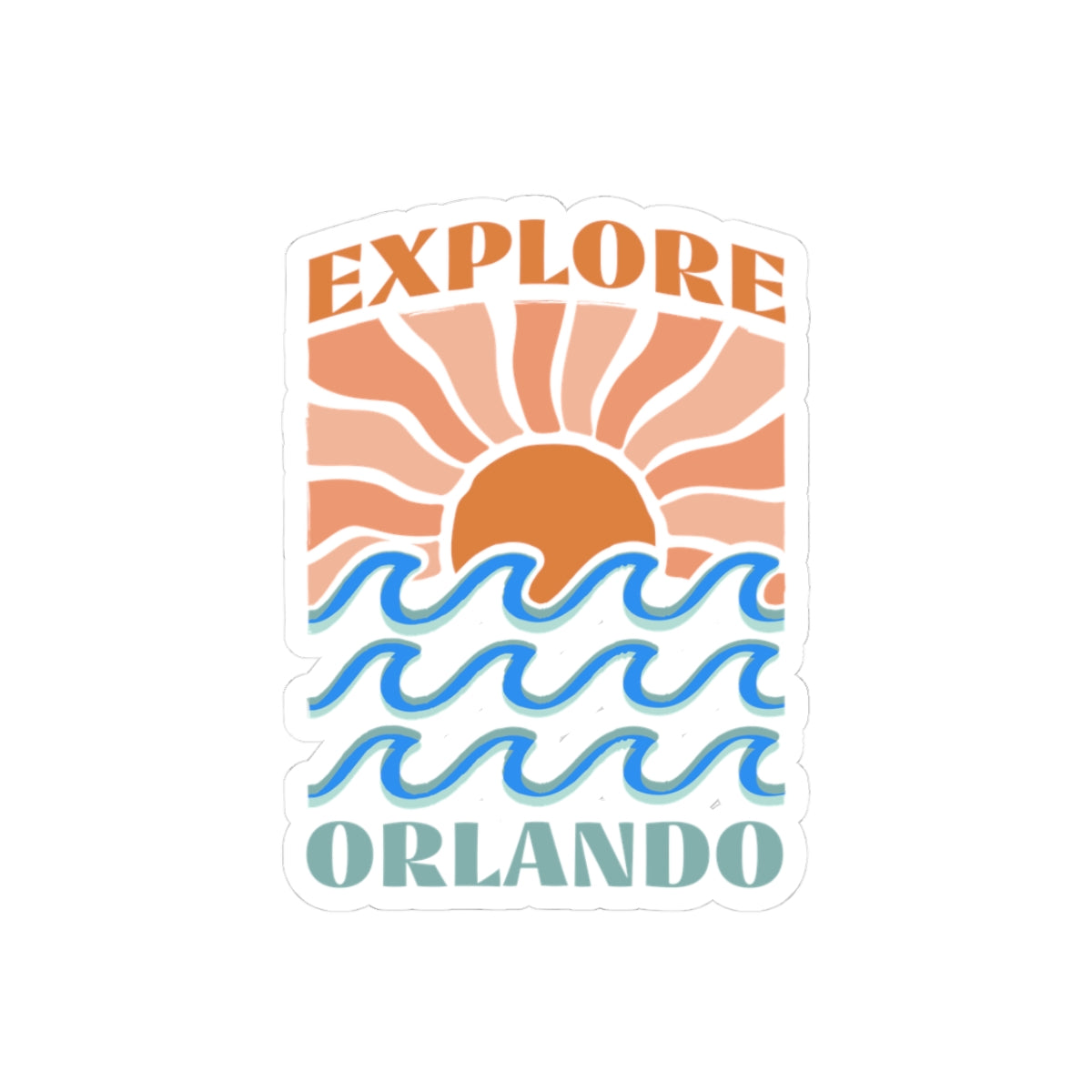 Explore Orlando Summer (1st Edition) Sticker