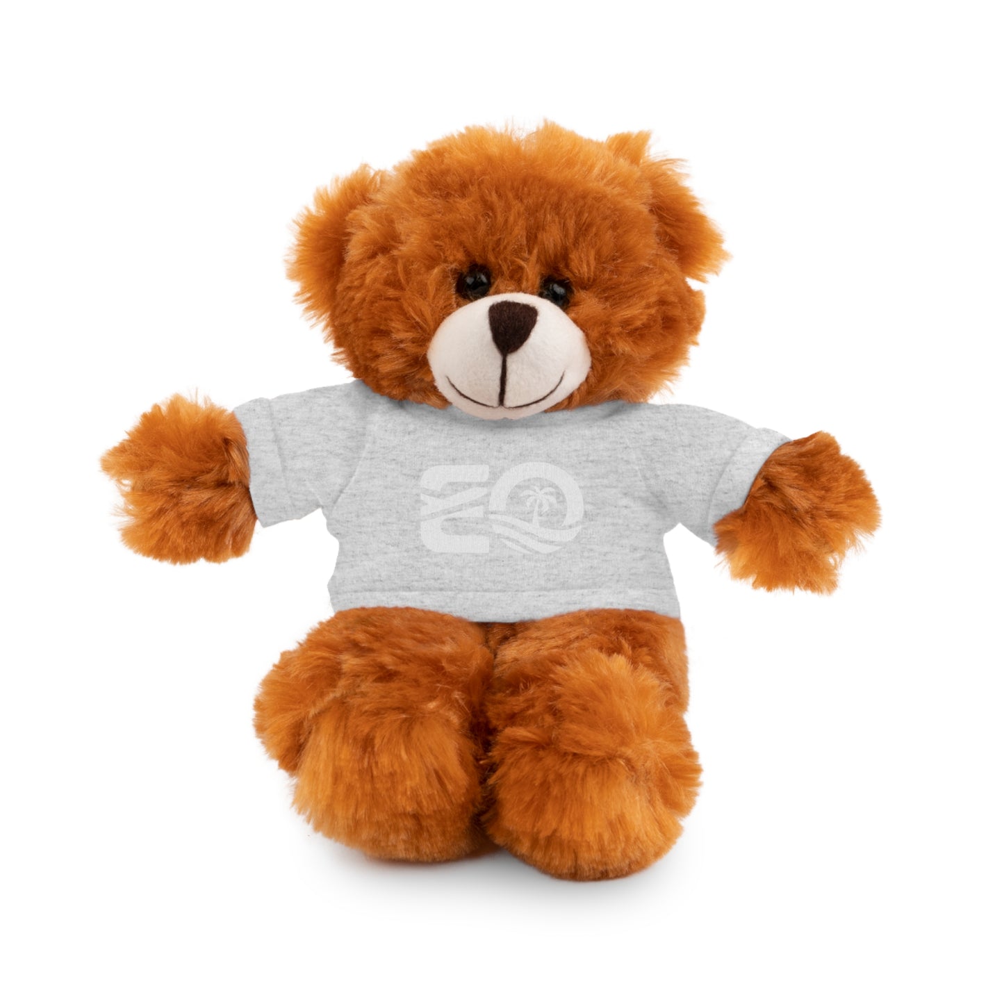 EO White Stuffed Animals with Tee